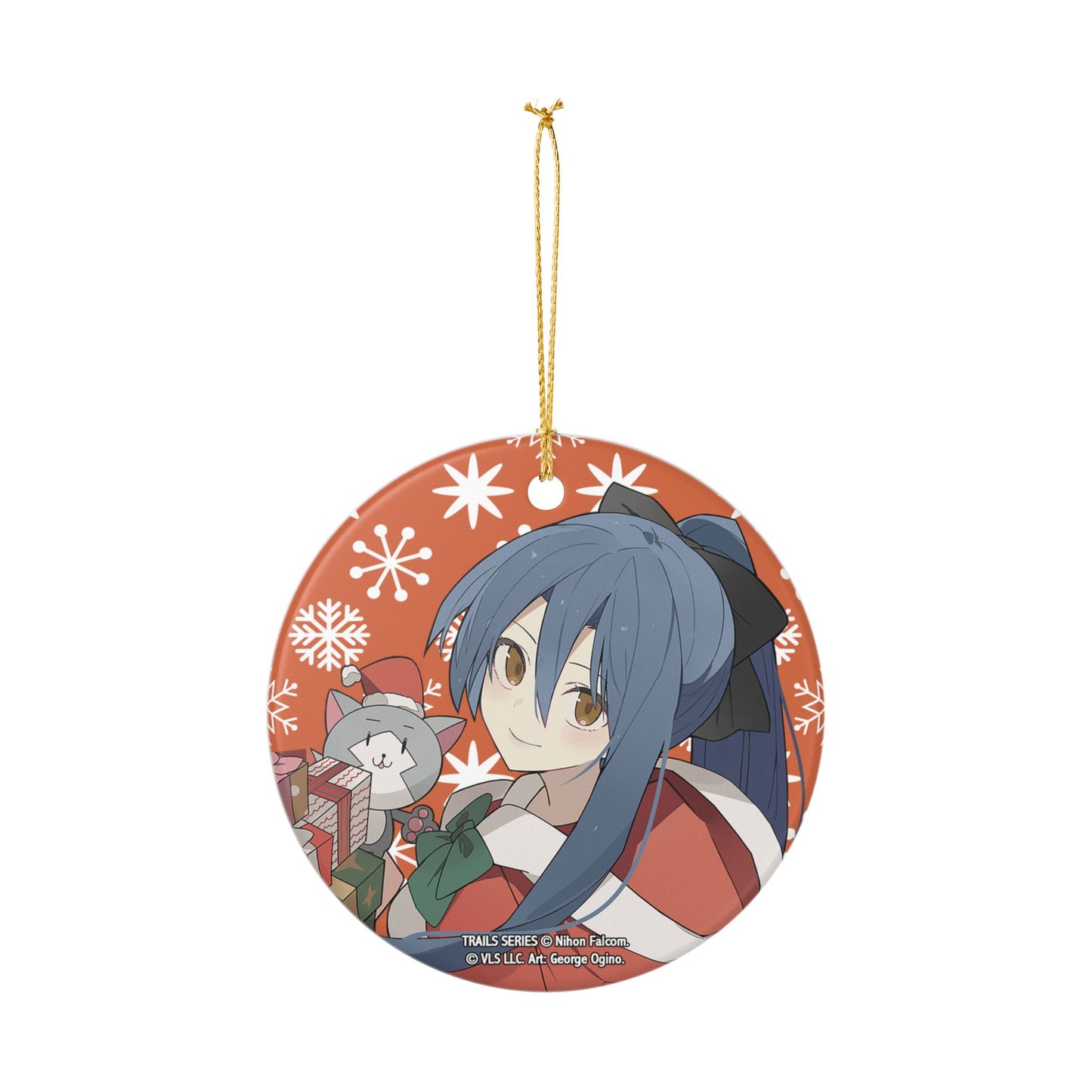 The Legend of Heroes: Trails of Cold Steel Officially Licensed Christmas Ornament — Laura S. Arseid