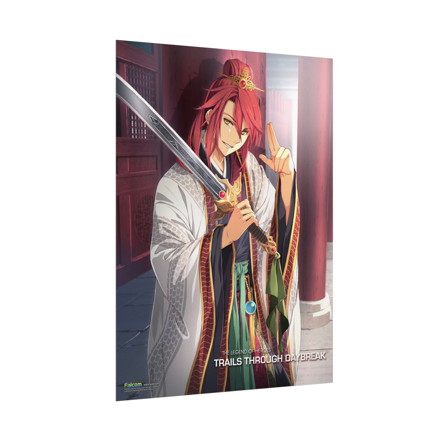The Legend of Heroes: Trails through Daybreak - HOTSHOT: Aaron - Officially Licensed Premium Art Print