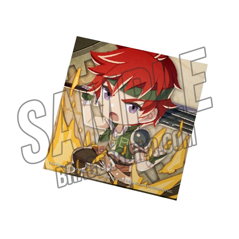 Trails in the Sky 1st Chapter Official Chibi Agate Crosner Coaster