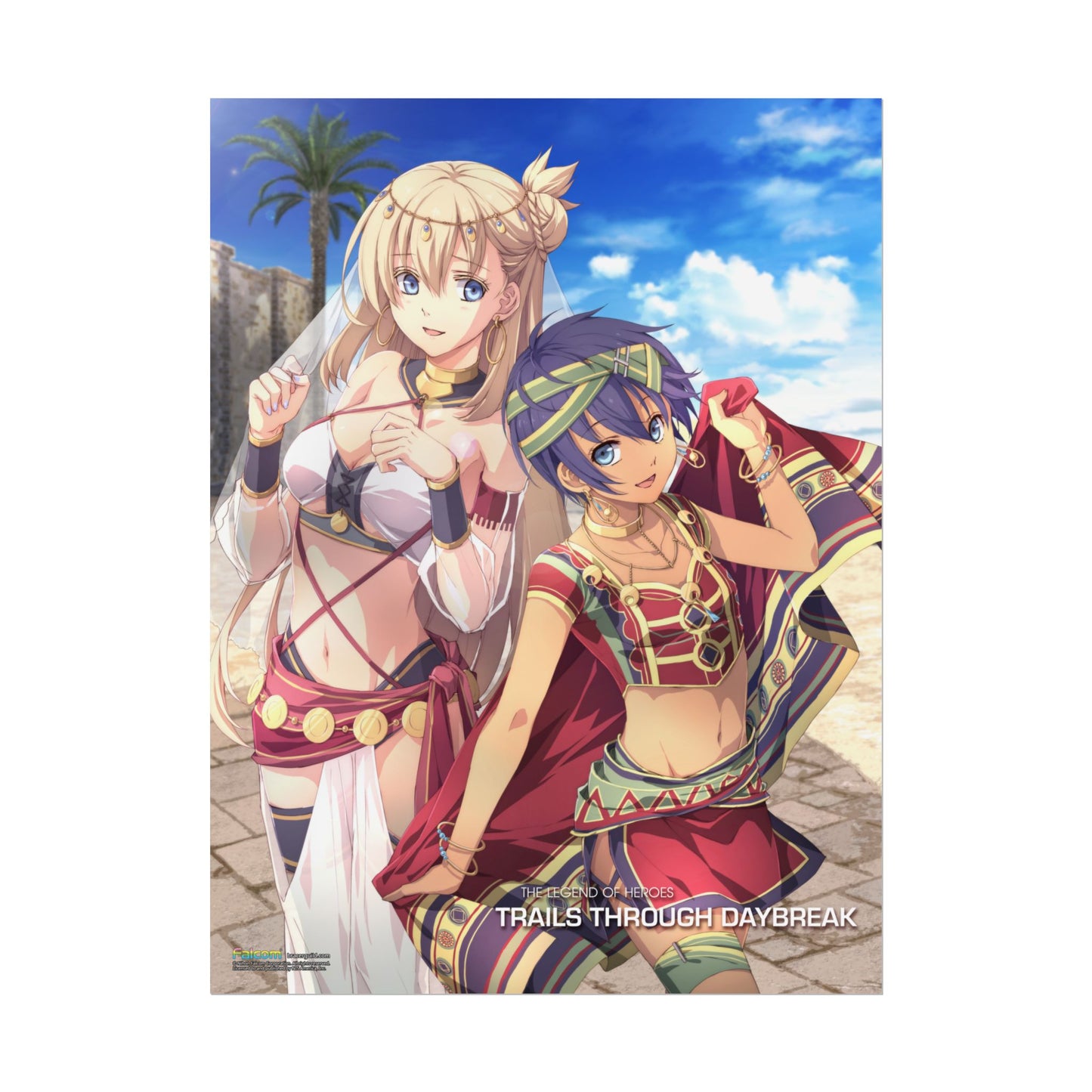 The Legend of Heroes: Trails through Daybreak - HOTSHOT: Agnès and Feri - Officially Licensed Premium Art Print