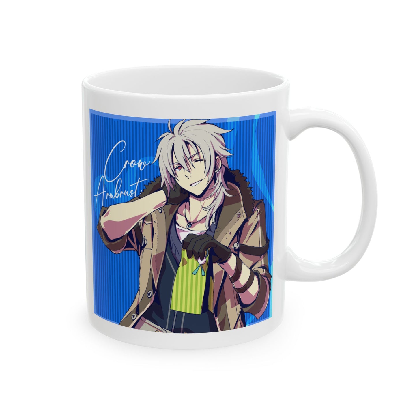 The Legend of Heroes: Trails of Cold Steel IV Valentine's Mug -- Crow Armbrust