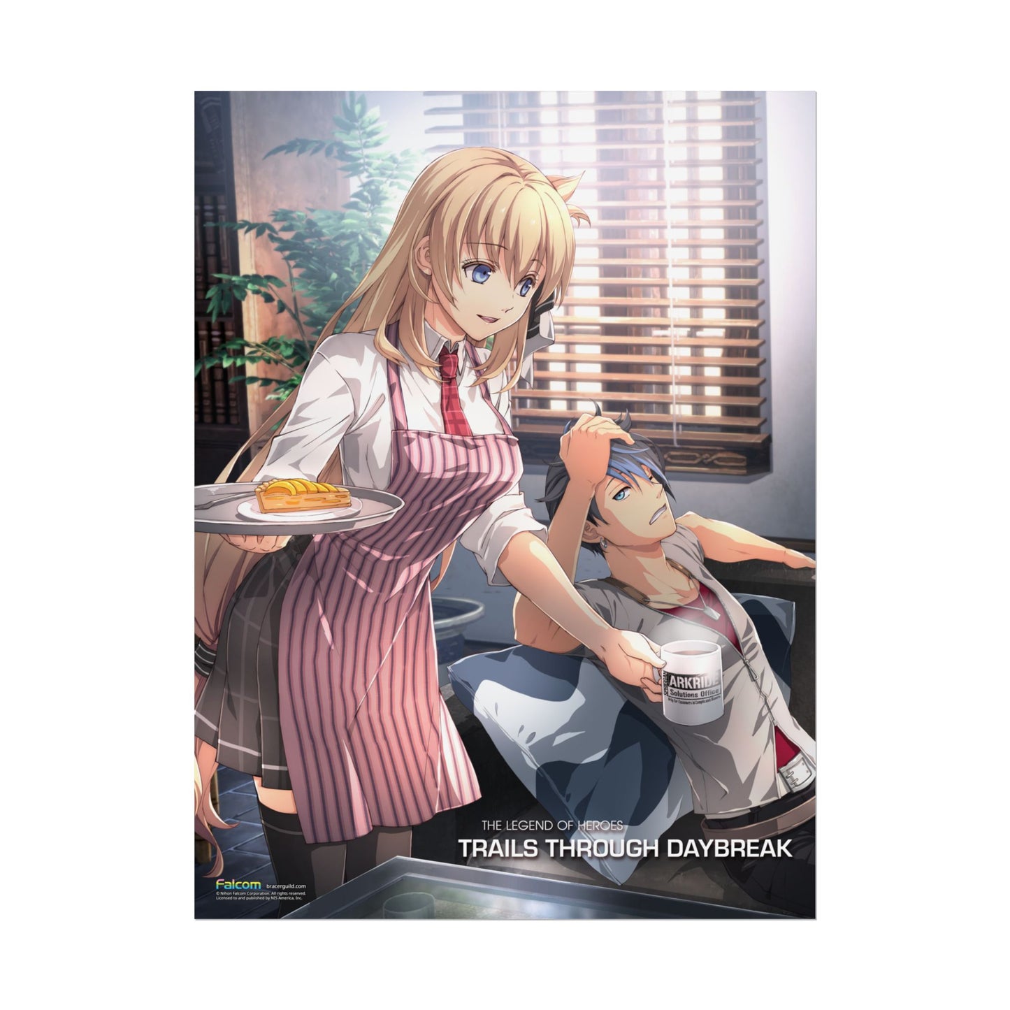 The Legend of Heroes: Trails through Daybreak - HOTSHOT: Van and Agnès Claudel - Officially Licensed Premium Art Print