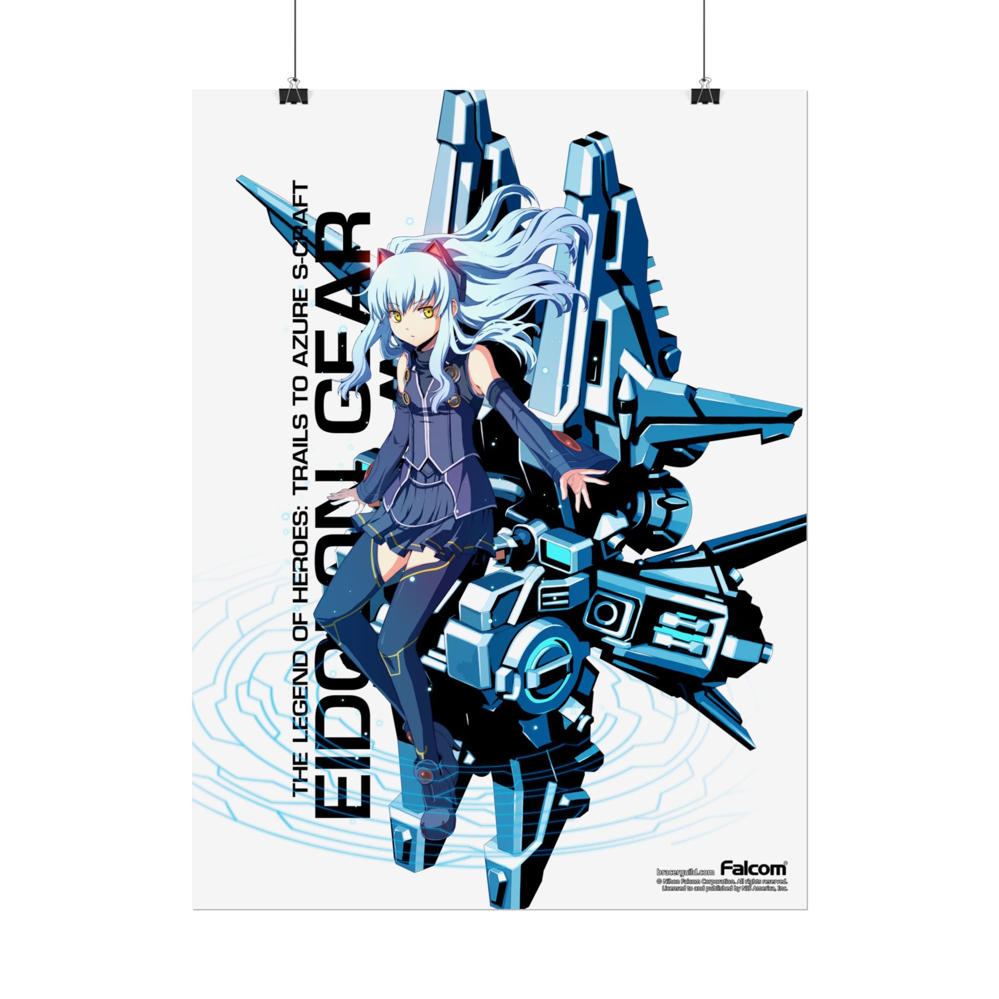 The Legend of Heroes: Trails to Azure -  Eidelon Gear - Officially Licensed Premium Art Print