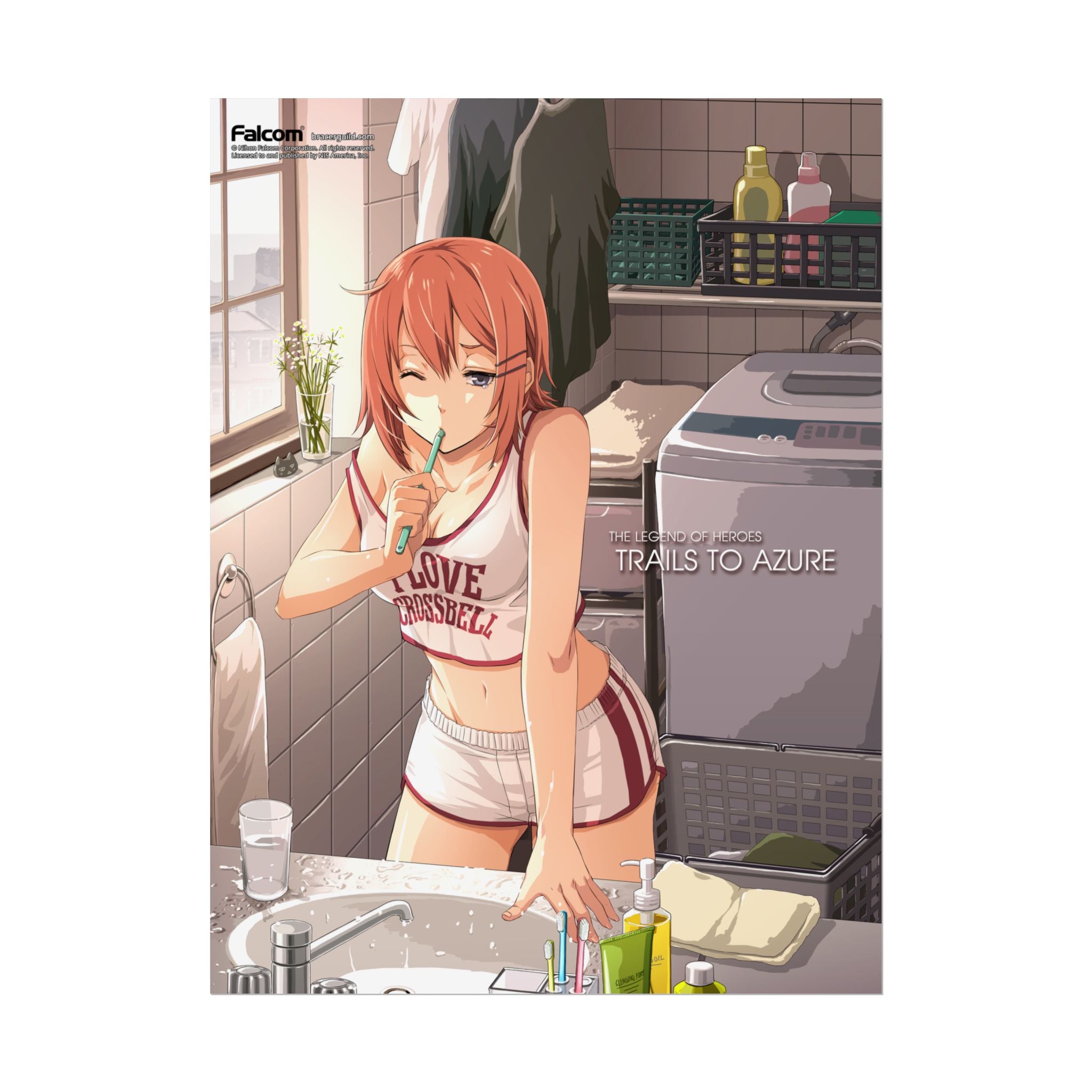 The Legend of Heroes: Trails to Azure -  Morning with Noel - Officially Licensed Premium Art Print