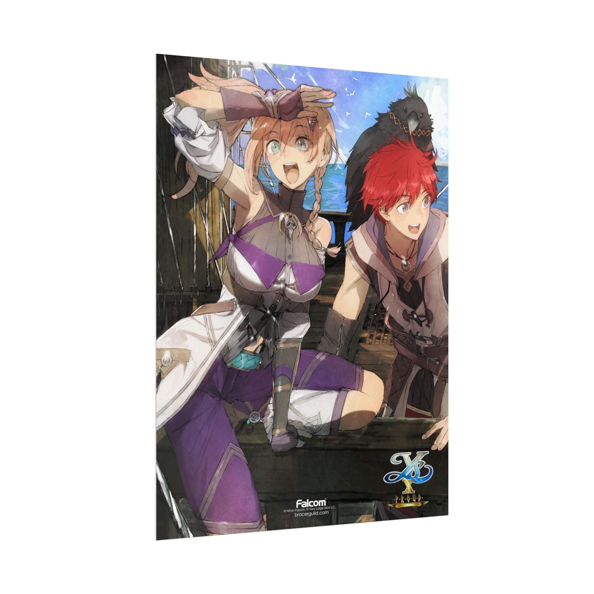 Ys X: Proud Nordics Officially Licensed Art Print - Promotional Art