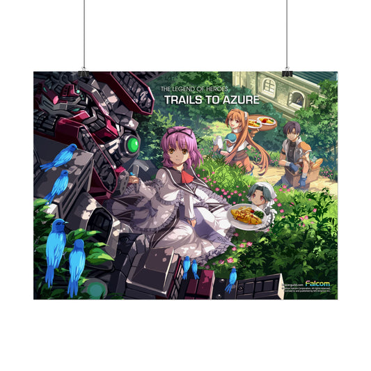 The Legend of Heroes: Trails to Azure -  Peace is Already In Your Hands - Officially Licensed Premium Art Print