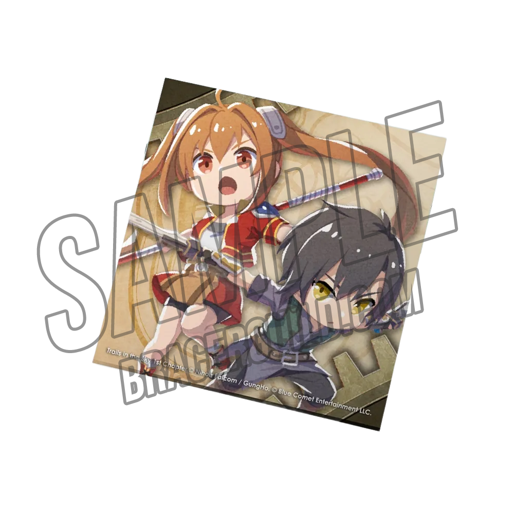Trails in the Sky 1st Chapter Official Chibi Estelle Bright and Joshua Bright Coaster 2