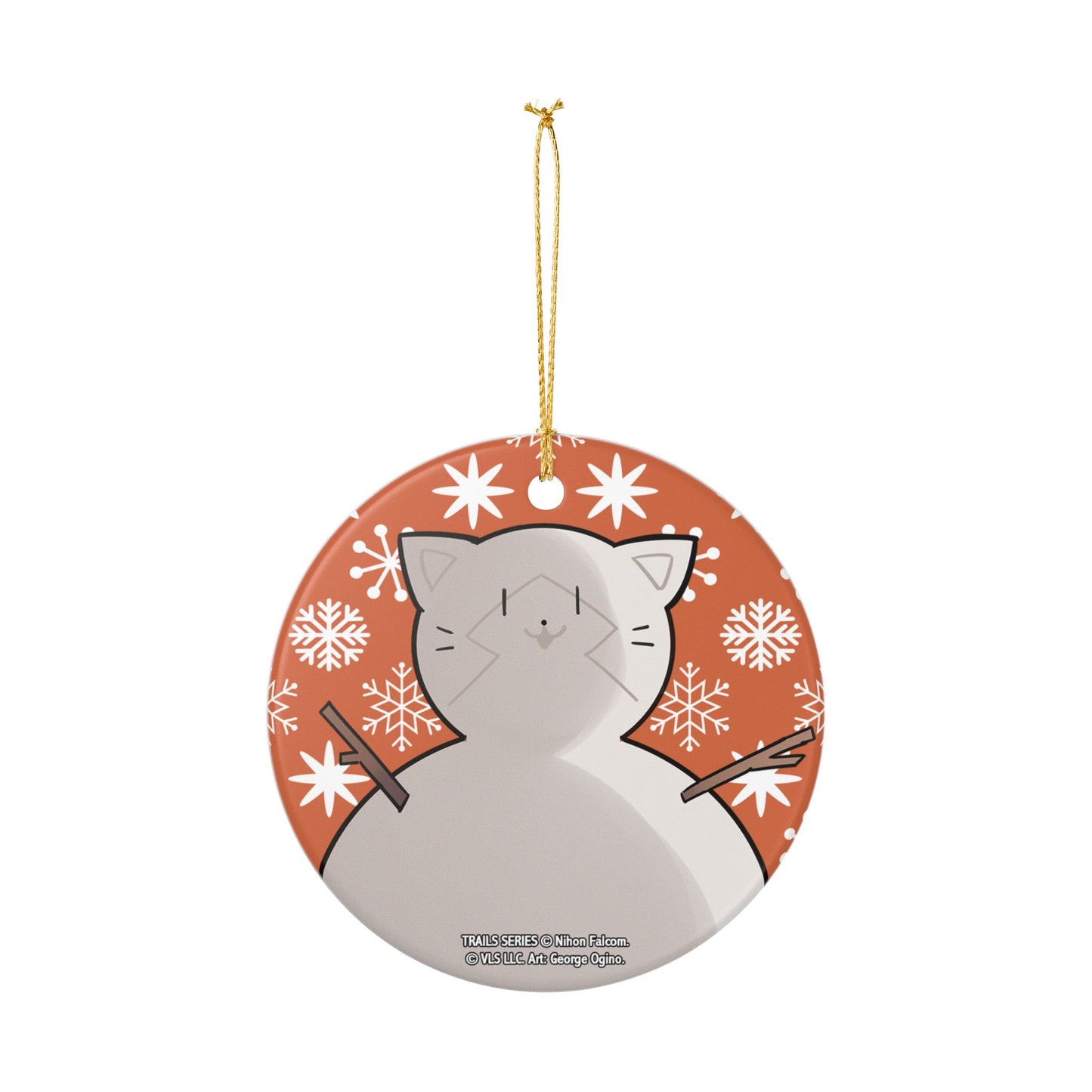 The Legend of Heroes: Trails to Azure Officially Licensed Christmas Ornament — Mishy Snowman