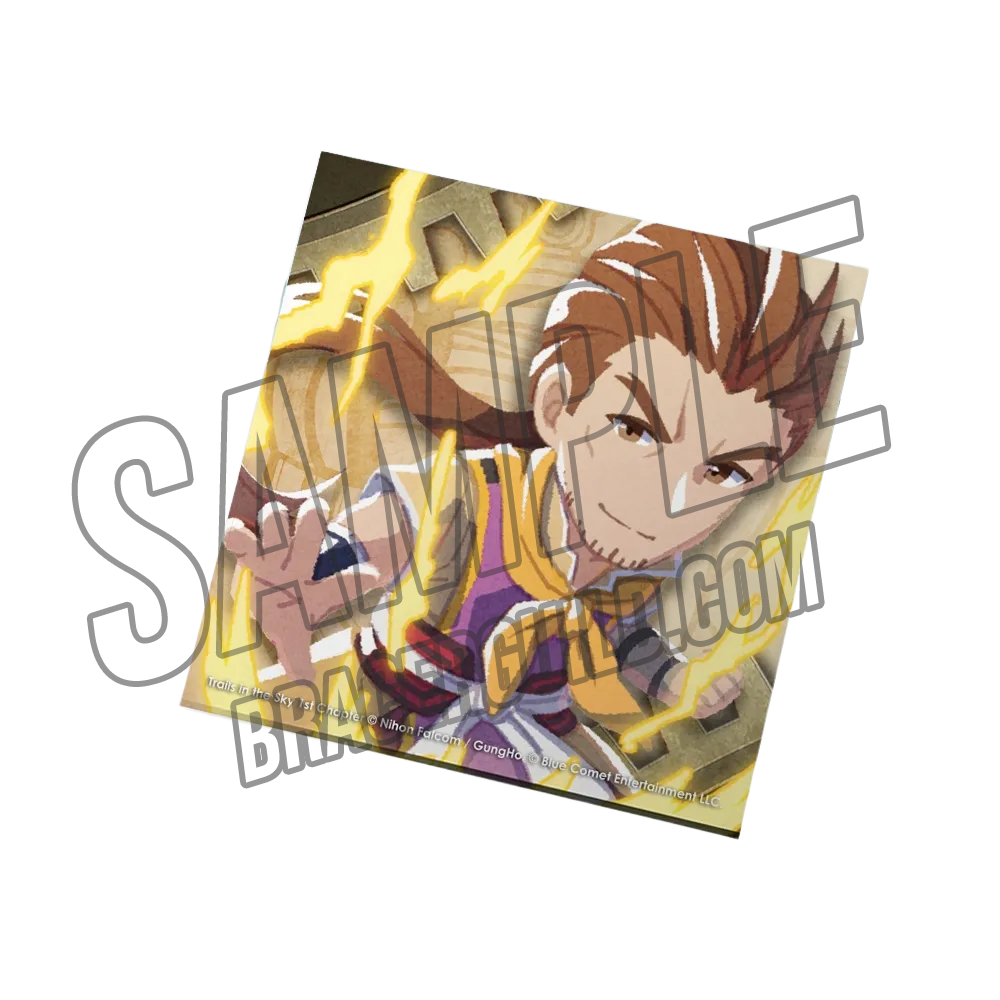 Trails in the Sky 1st Chapter Official Chibi Zin Vathek Coaster