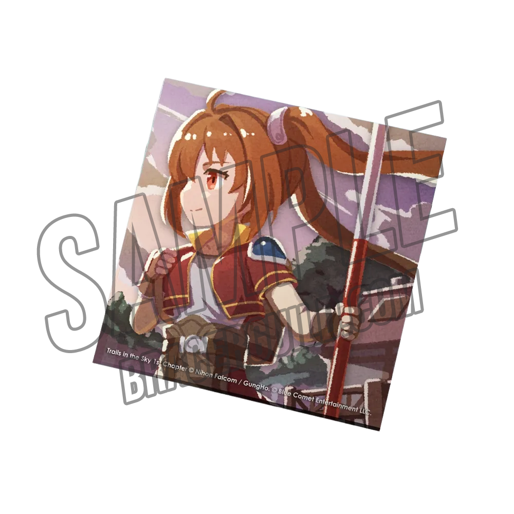 Trails in the Sky 1st Chapter Official Chibi Estelle Bright Coaster