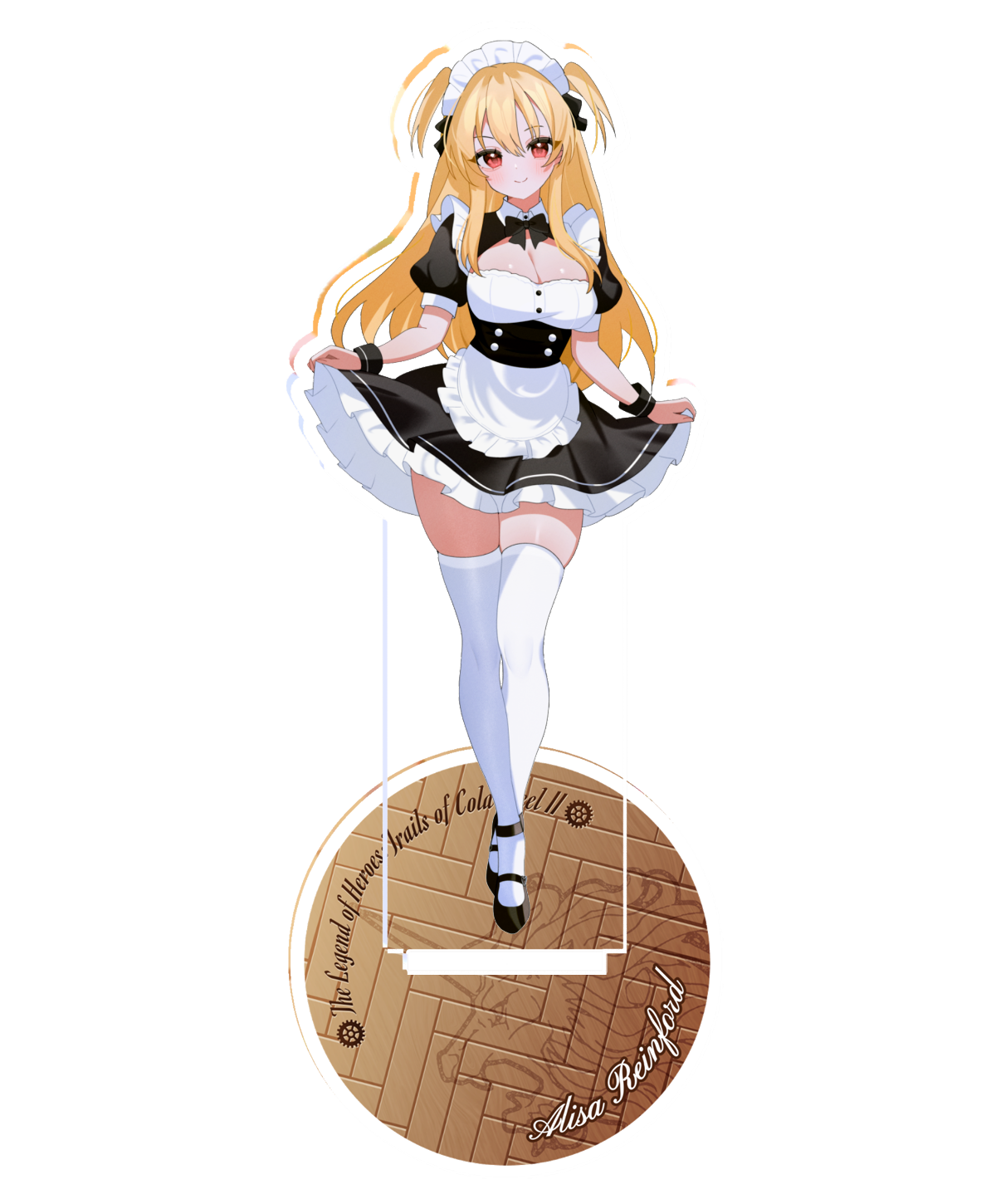 (BACK-ORDER) The Legend of Heroes: Trails of Cold Steel II Officially Licensed Alisa Reinford Maid Standee