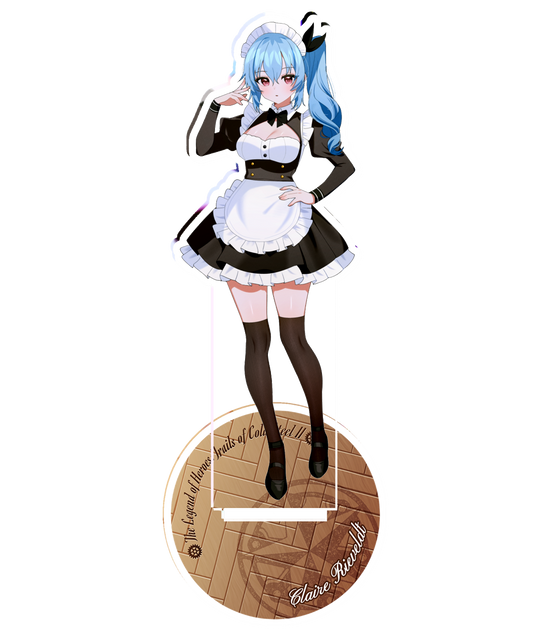 (BACK-ORDER) The Legend of Heroes: Trails of Cold Steel II Officially Licensed Claire Rieveldt Maid Standee