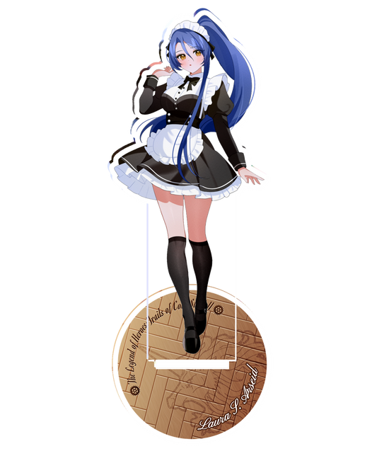 (BACK-ORDER) The Legend of Heroes: Trails of Cold Steel II Officially Licensed Laura S. Arseid Maid Standee