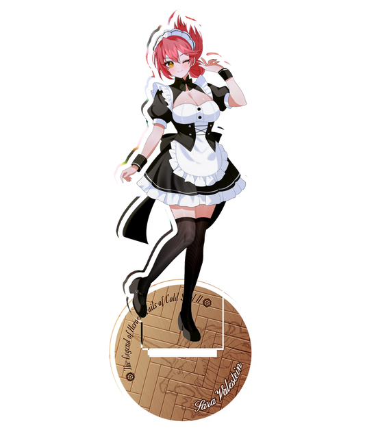 (BACK-ORDER) The Legend of Heroes: Trails of Cold Steel II Officially Licensed Sara Valestein Maid Standee