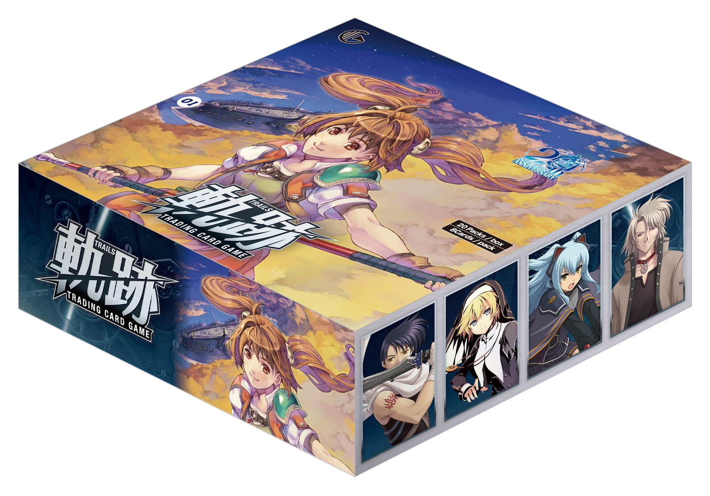 TRAILS TRADING CARD GAME BOOSTER BOX VOL. 1 W/ EXCLUSIVE PIN BONUS
