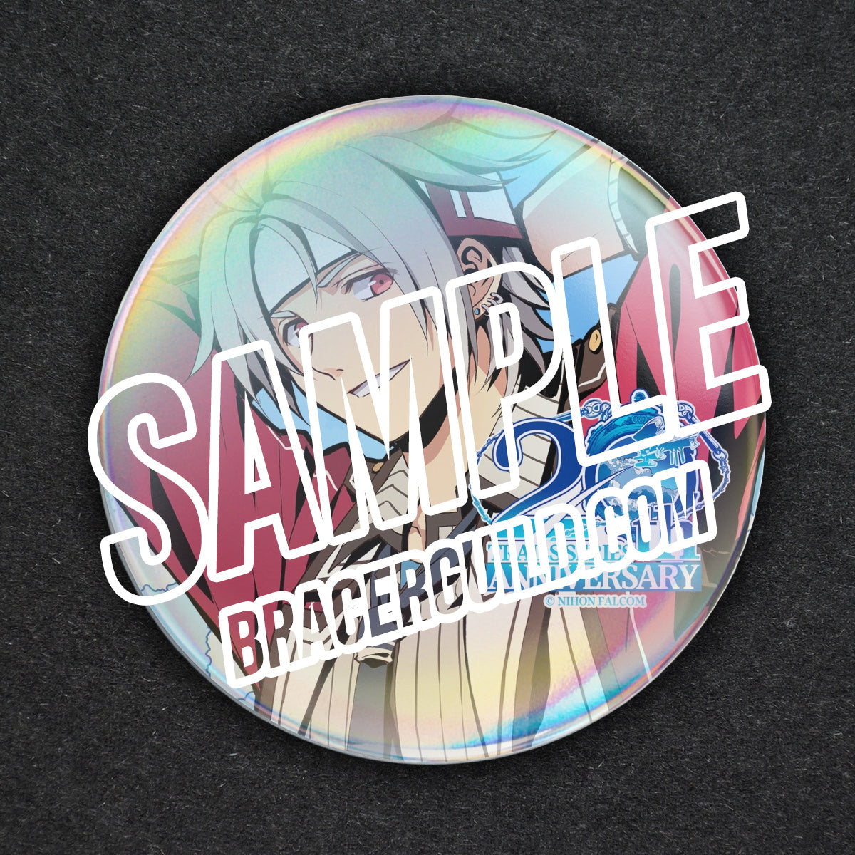 The Legend of Heroes: Trails Series 20th Anniversary -Revival- Crow Armbrust Can Badge