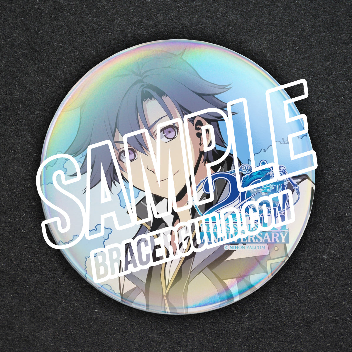 The Legend of Heroes: Trails Series 20th Anniversary -Revival- Rean Schwarzer Can Badge
