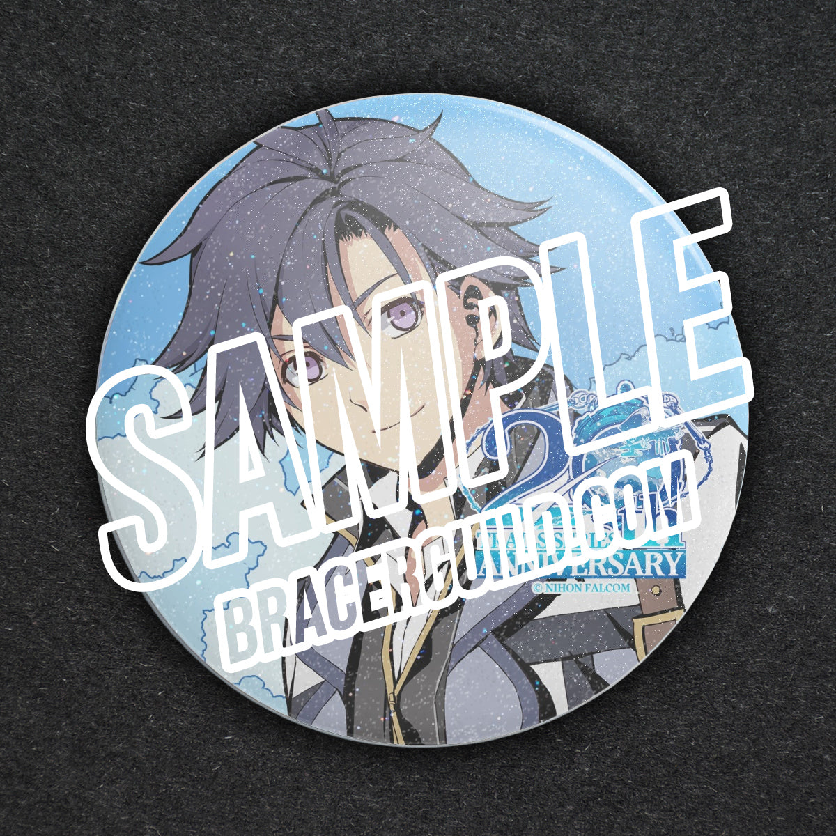 The Legend of Heroes: Trails Series 20th Anniversary -Revival- Rean Schwarzer Can Badge