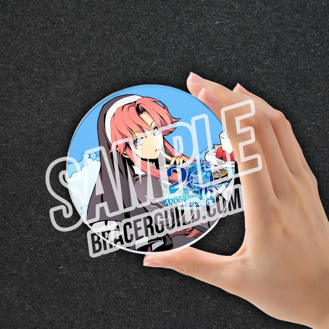 The Legend of Heroes: Trails Series 20th Anniversary -Revival- Ries Argent Coaster