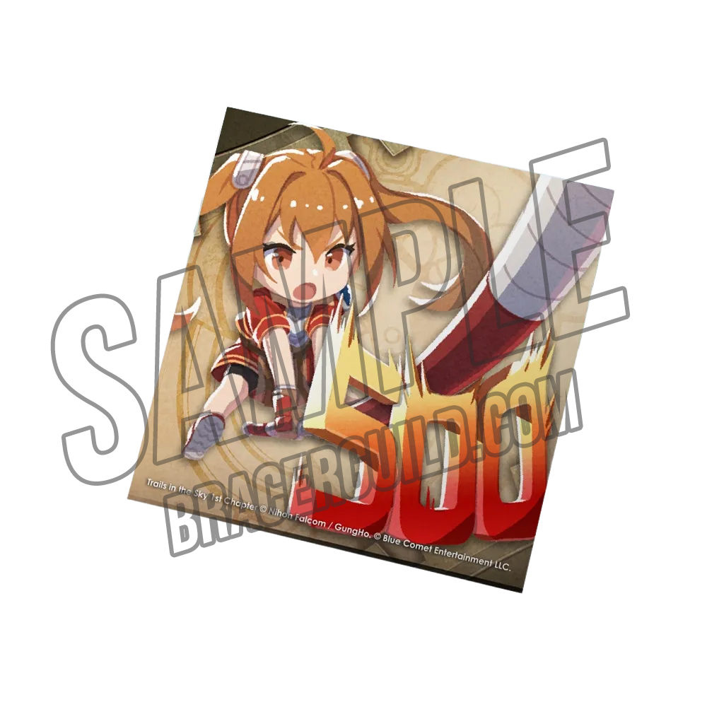 Trails in the Sky 1st Chapter Official Chibi Estelle Bright 500 Hit Combo Coaster