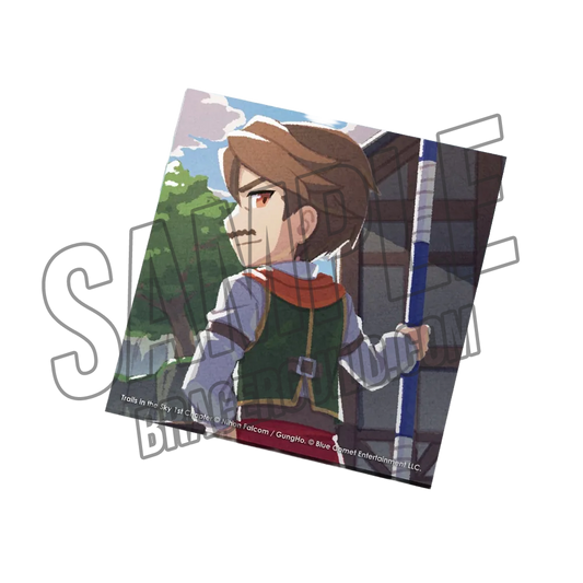 Trails in the Sky 1st Chapter Official Chibi Cassius Bright Coaster