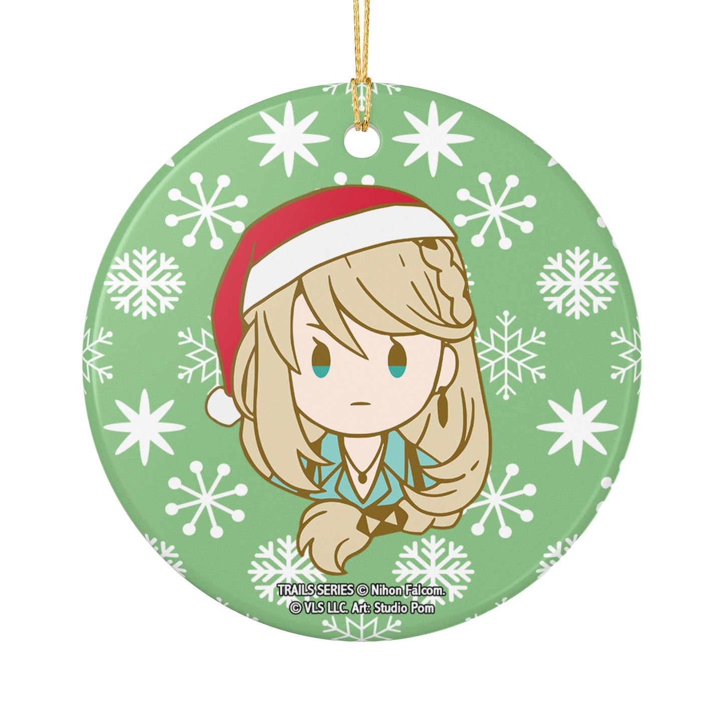 The Legend of Heroes: Trails beyond the Horizon Officially Licensed Christmas Ornament — Elaine Auclair
