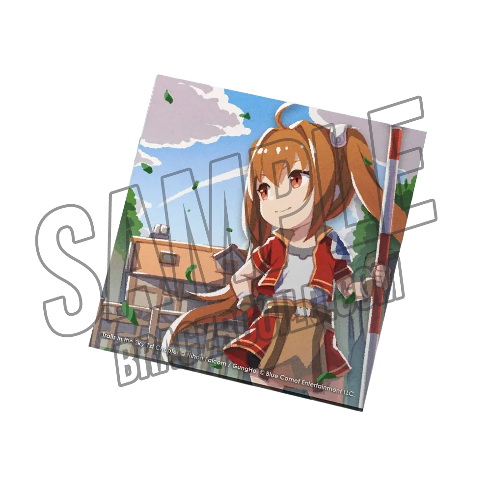 Trails in the Sky 1st Chapter Official Chibi Estelle Bright Trails Coaster