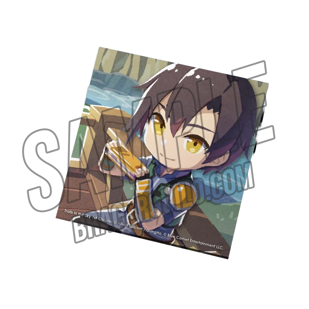 Trails in the Sky 1st Chapter Official Chibi Joshua Bright Harmonica Coaster