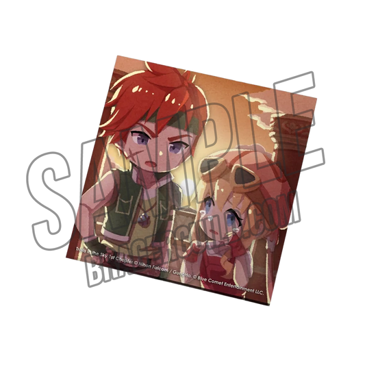 Trails in the Sky 1st Chapter Official Chibi Agate Crosner and Tita Russell Coaster