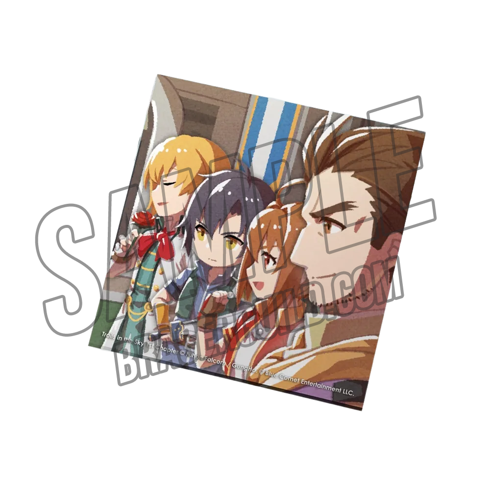 Trails in the Sky 1st Chapter Official Chibi Grancel Grand Arena Coaster
