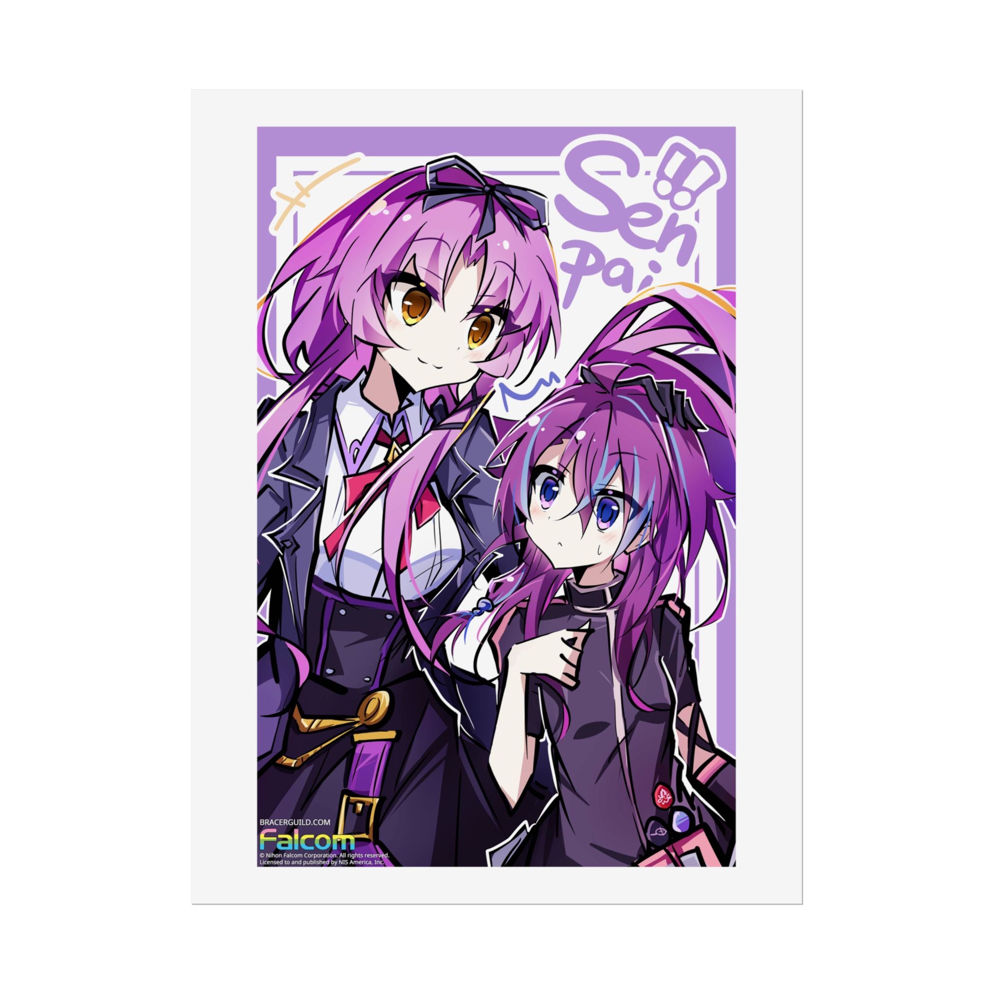 The Legend of Heroes: Trails beyond the Horizon - Senior and Junior - Officially Licensed Premium Art Print