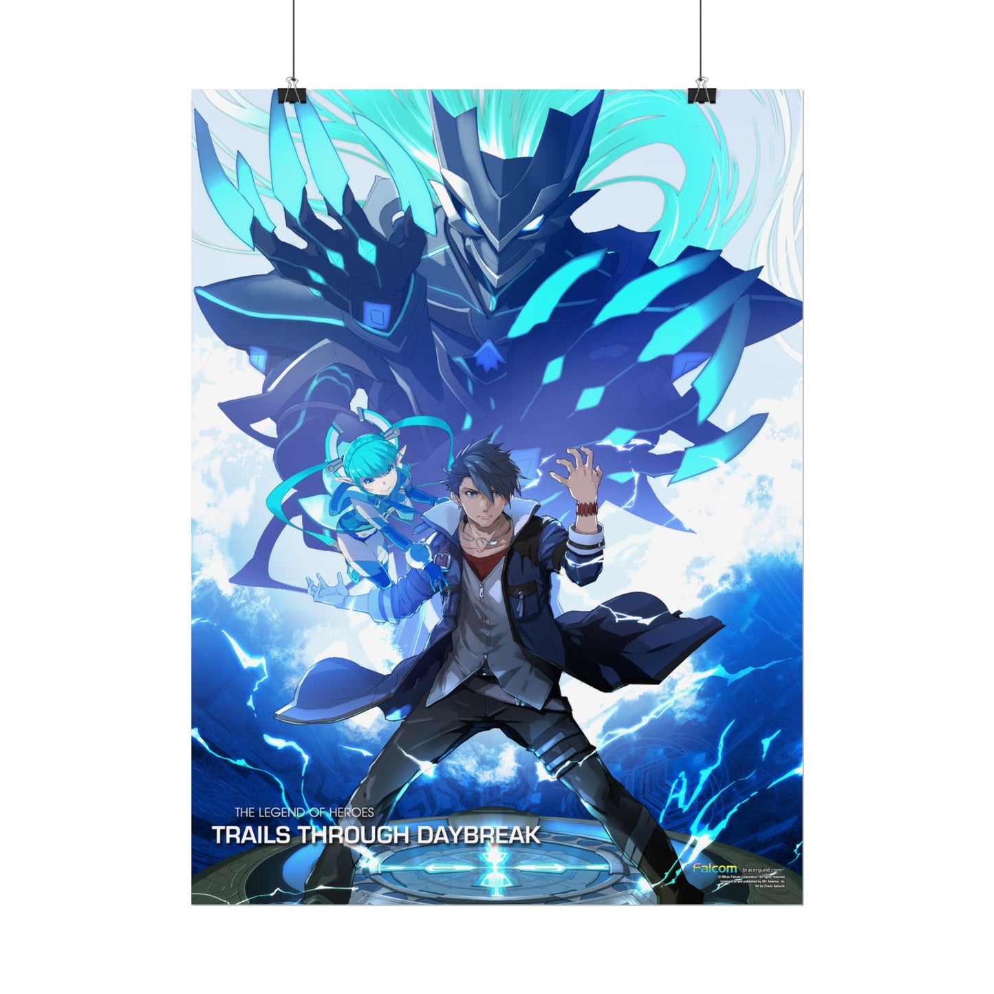 The Legend of Heroes: Trails through Daybreak - Key Art: Van Arkride, Grendel, and Mare - Officially Licensed Premium Art Print