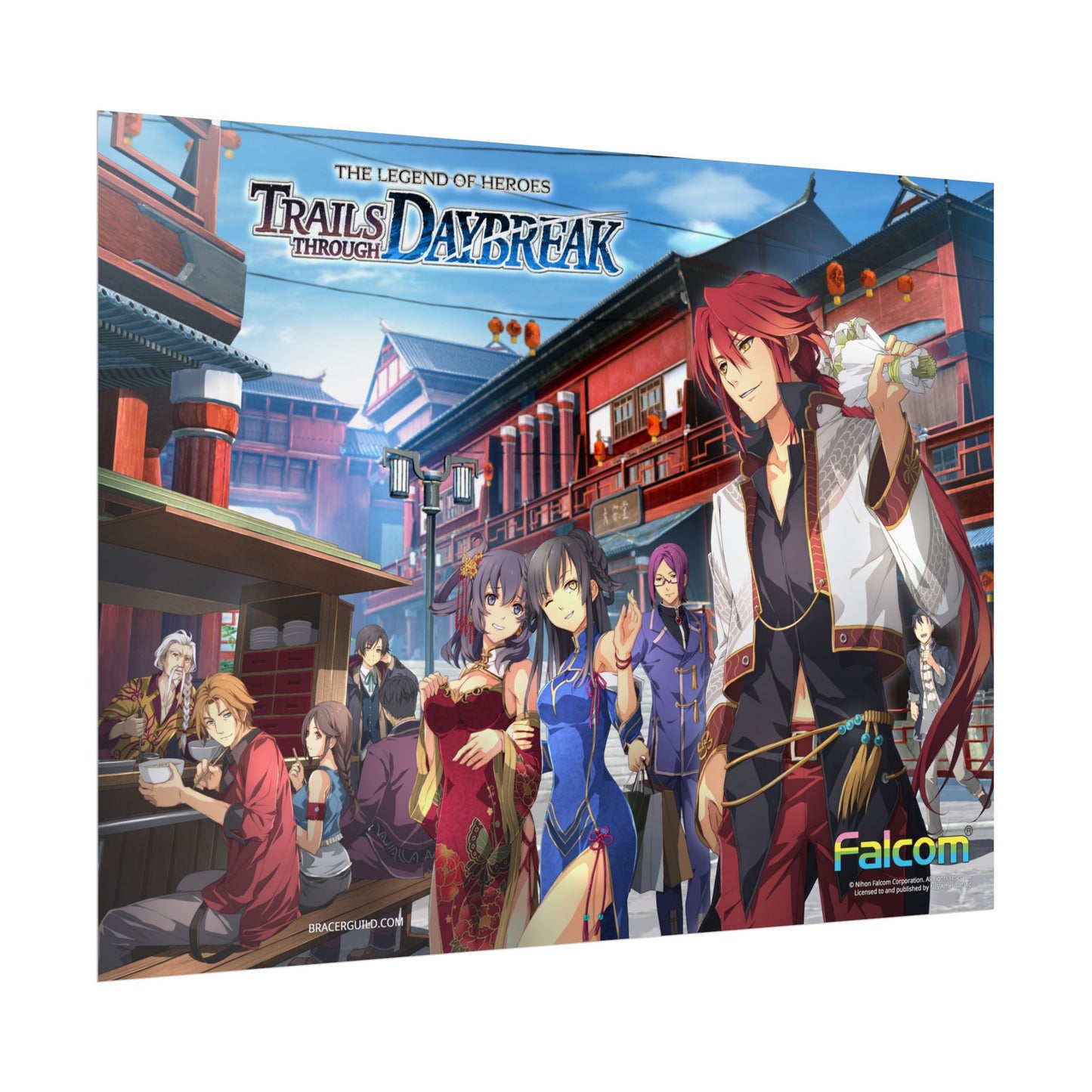 The Legend of Heroes: Trails through Daybreak - Ending Art: On The Streets - Officially Licensed Premium Art Print