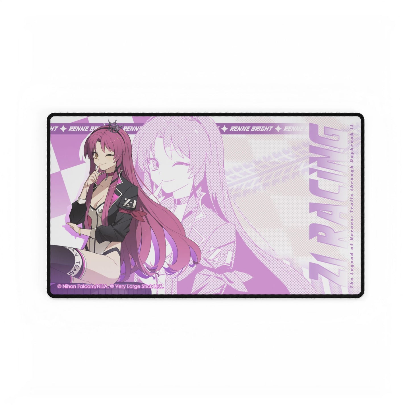 The Legend of Heroes: Trails through Daybreak II Officially Licensed 23.6" x 13.8" Rubber Desk Mat-- Renne Bright Z1 Outfit