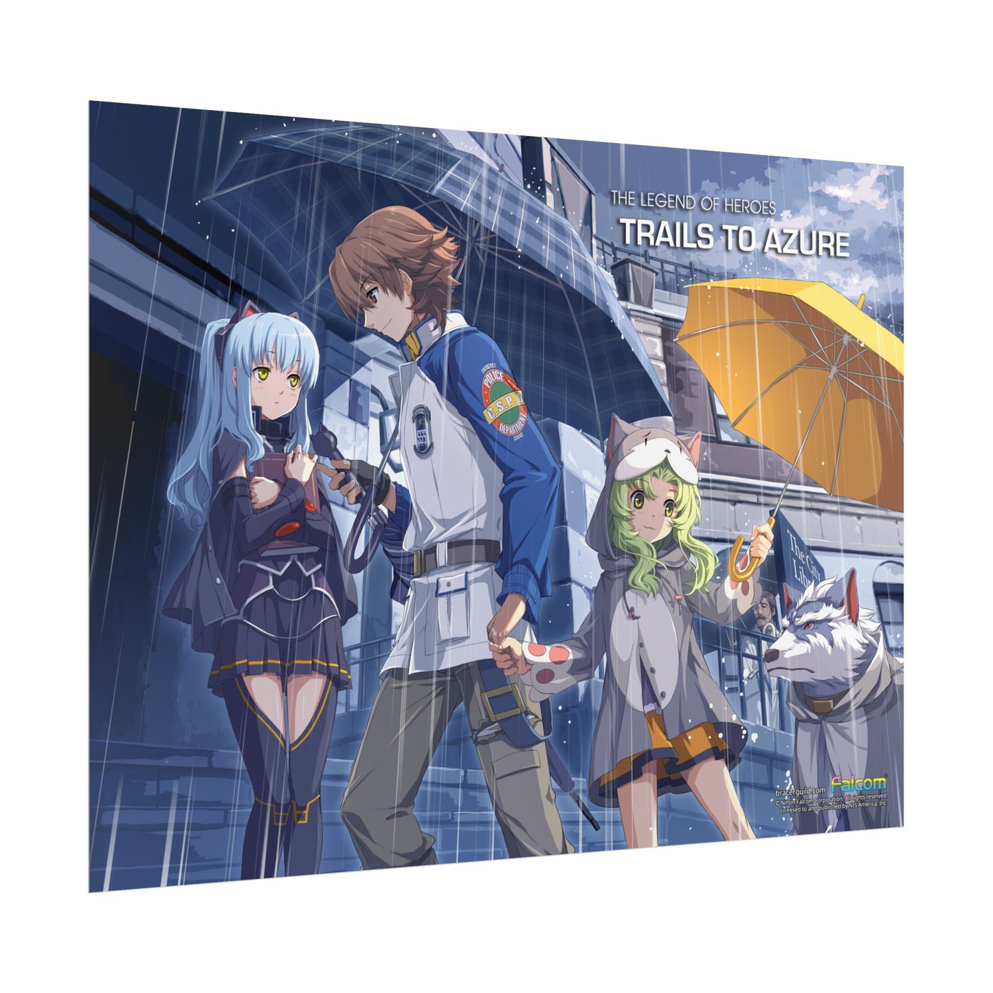 The Legend of Heroes: Trails to Azure -  It said only a 30 Percent Chance For Rain - Officially Licensed Premium Art Print