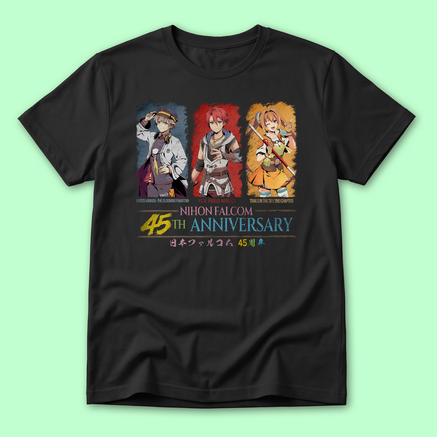 Nihon Falcom 45th Anniversary - Key Art Trio
