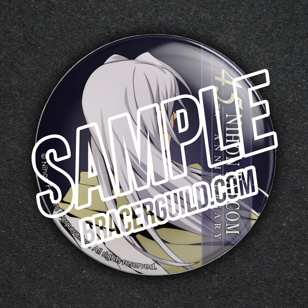 Moonlight Witch Gueld Nihon Falcom 45th Anniversary Can Badge