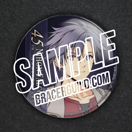 Rean Schwarzer Nihon Falcom 45th Anniversary Can Badge