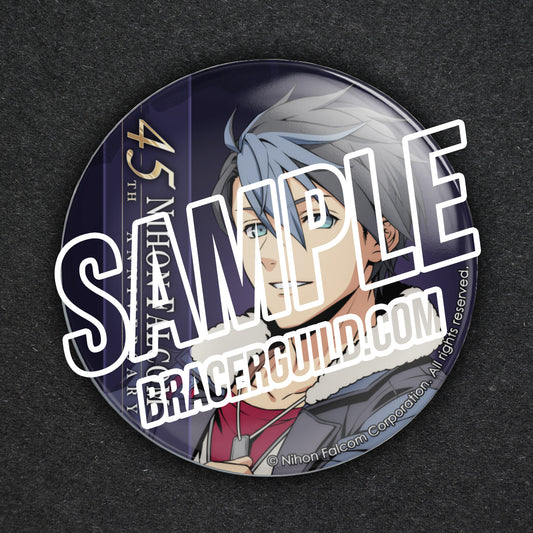 Van Arkride Nihon Falcom 45th Anniversary Can Badge