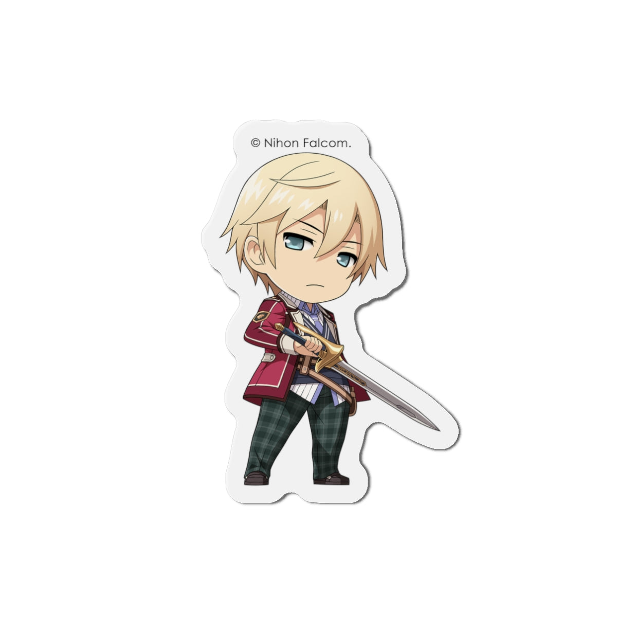 The Legend of Heroes Trails of Cold Steel Officially Licensed Fridge Magnet - Jusis Albarea