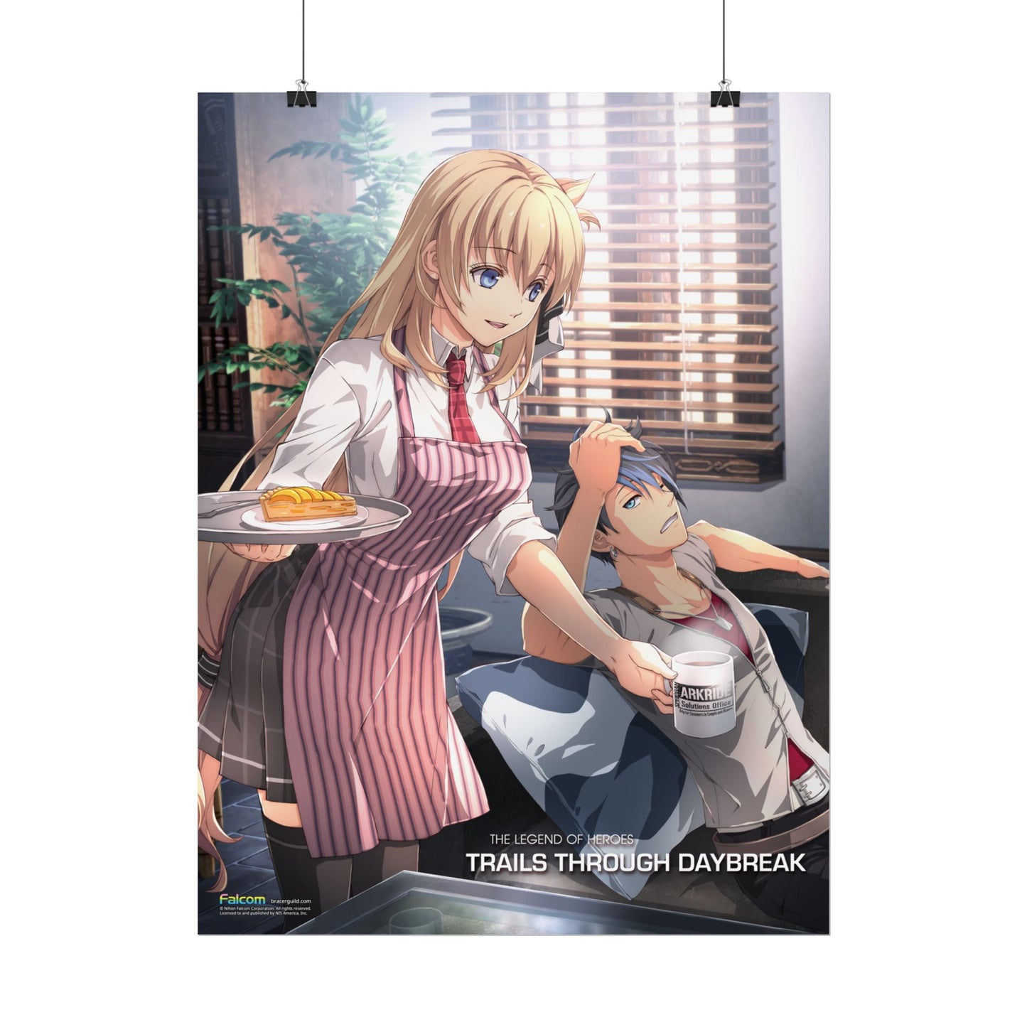 The Legend of Heroes: Trails through Daybreak - HOTSHOT: Van and Agnès Claudel - Officially Licensed Premium Art Print