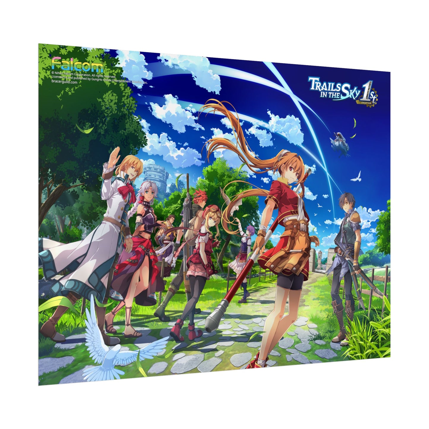 Trails in the Sky 1st Chapter - Key Art - Officially Licensed Premium Art Print