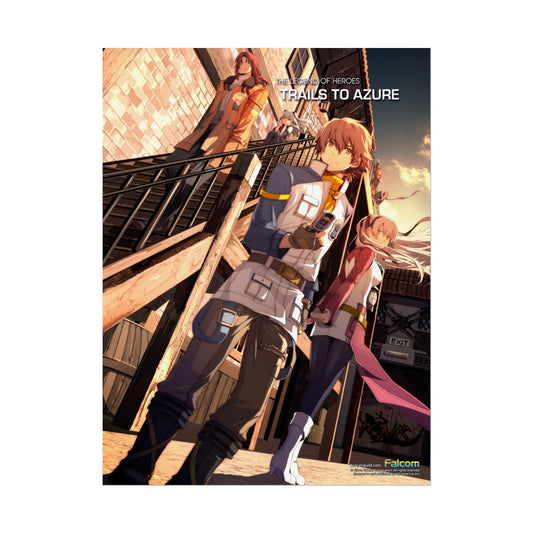 The Legend of Heroes: Trails to Azure -  The City at Sundown - Officially Licensed Premium Art Print
