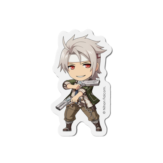 The Legend of Heroes Trails of Cold Steel Officially Licensed Fridge Magnet - Crow Armbrust