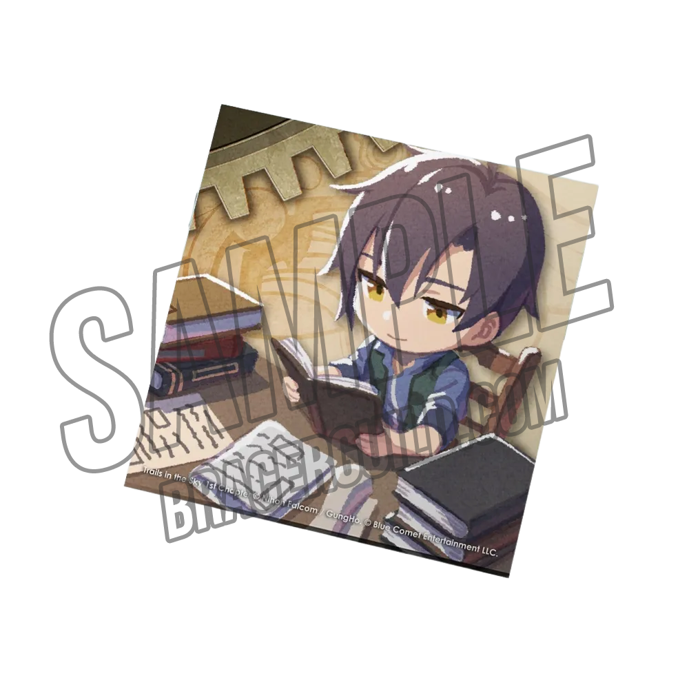 Trails in the Sky 1st Chapter Official Chibi Joshua Bright Reading Coaster