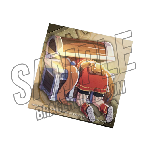 Trails in the Sky 1st Chapter Official Chibi Estelle Bright Findin' Treasure Coaster