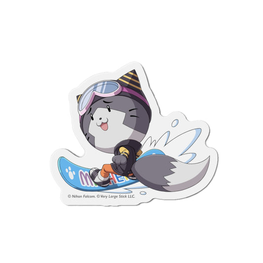 The Legend of Heroes Fridge Magnets - Snowboarding Mishy