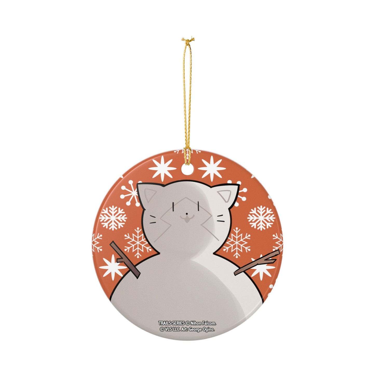The Legend of Heroes: Trails to Azure Officially Licensed Christmas Ornament — Mishy Snowman