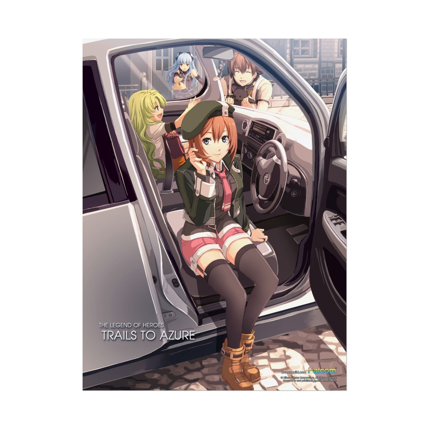 The Legend of Heroes: Trails to Azure -  Departing for Sunday School - Officially Licensed Premium Art Print