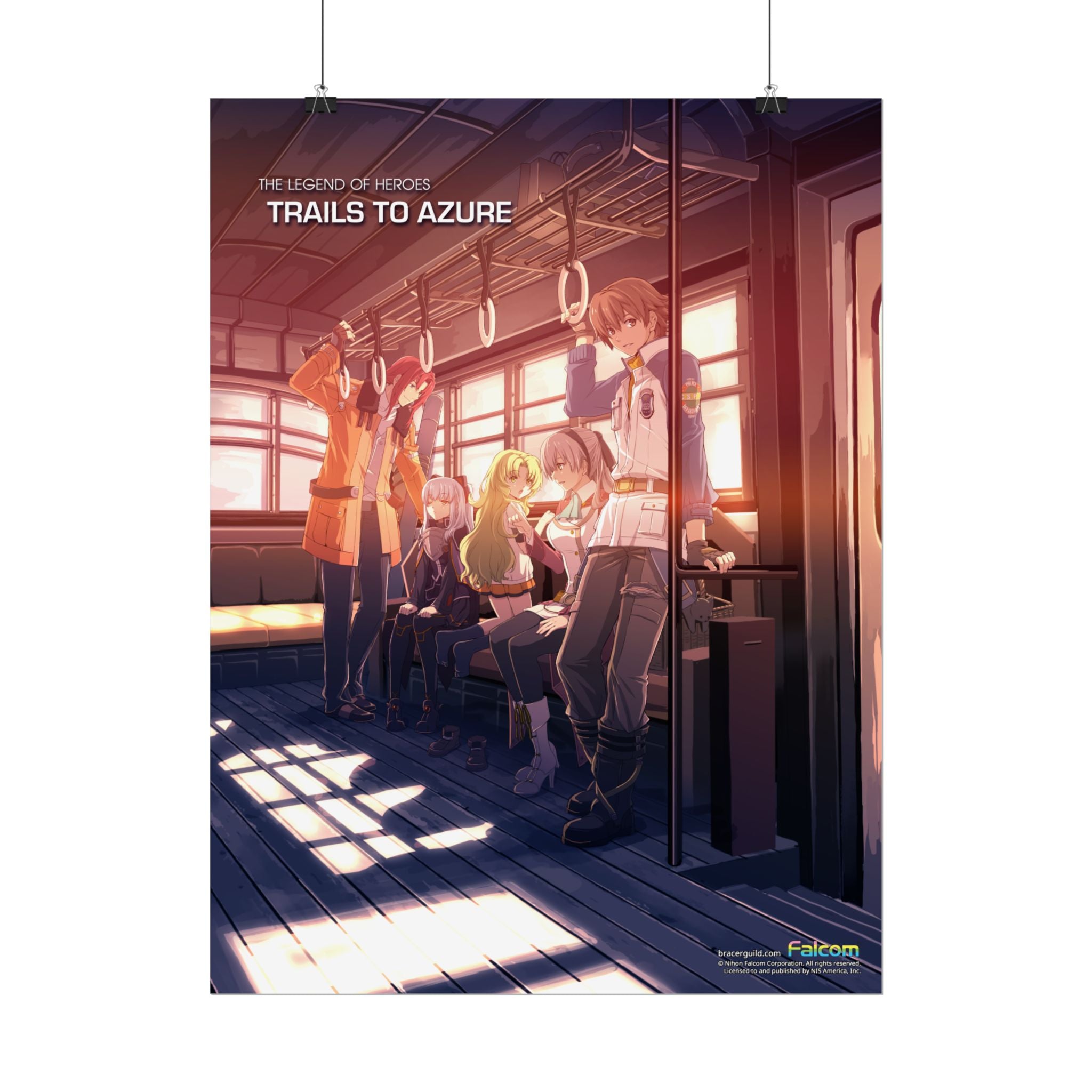 The Legend of Heroes: Trails to Azure -  On the Way Home - Officially Licensed Premium Art Print